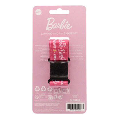Barbie™ - Lanyard & Pin Badge Set