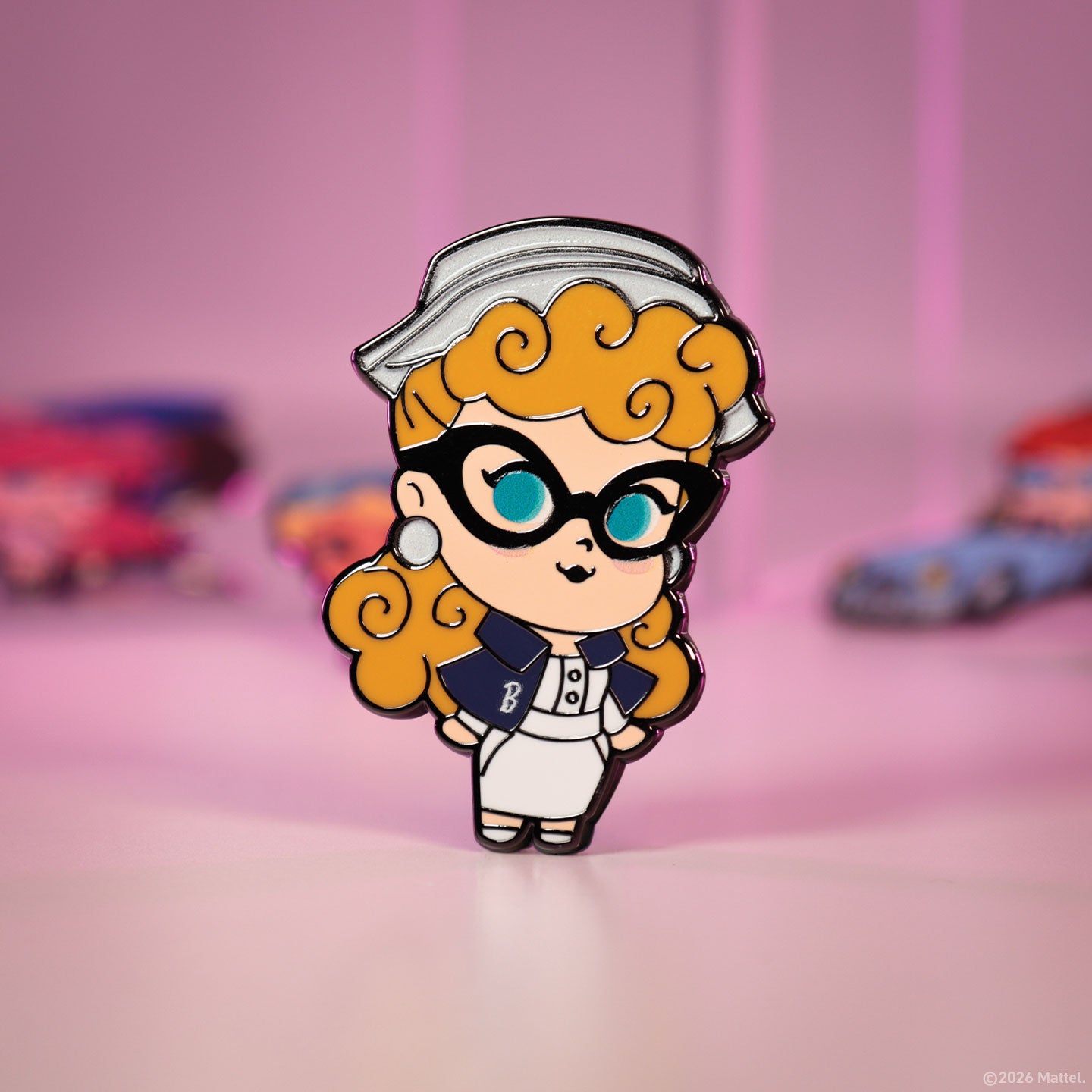 Barbie™ - Mystery Pin Badge CDU Containing 12 Blind Boxes