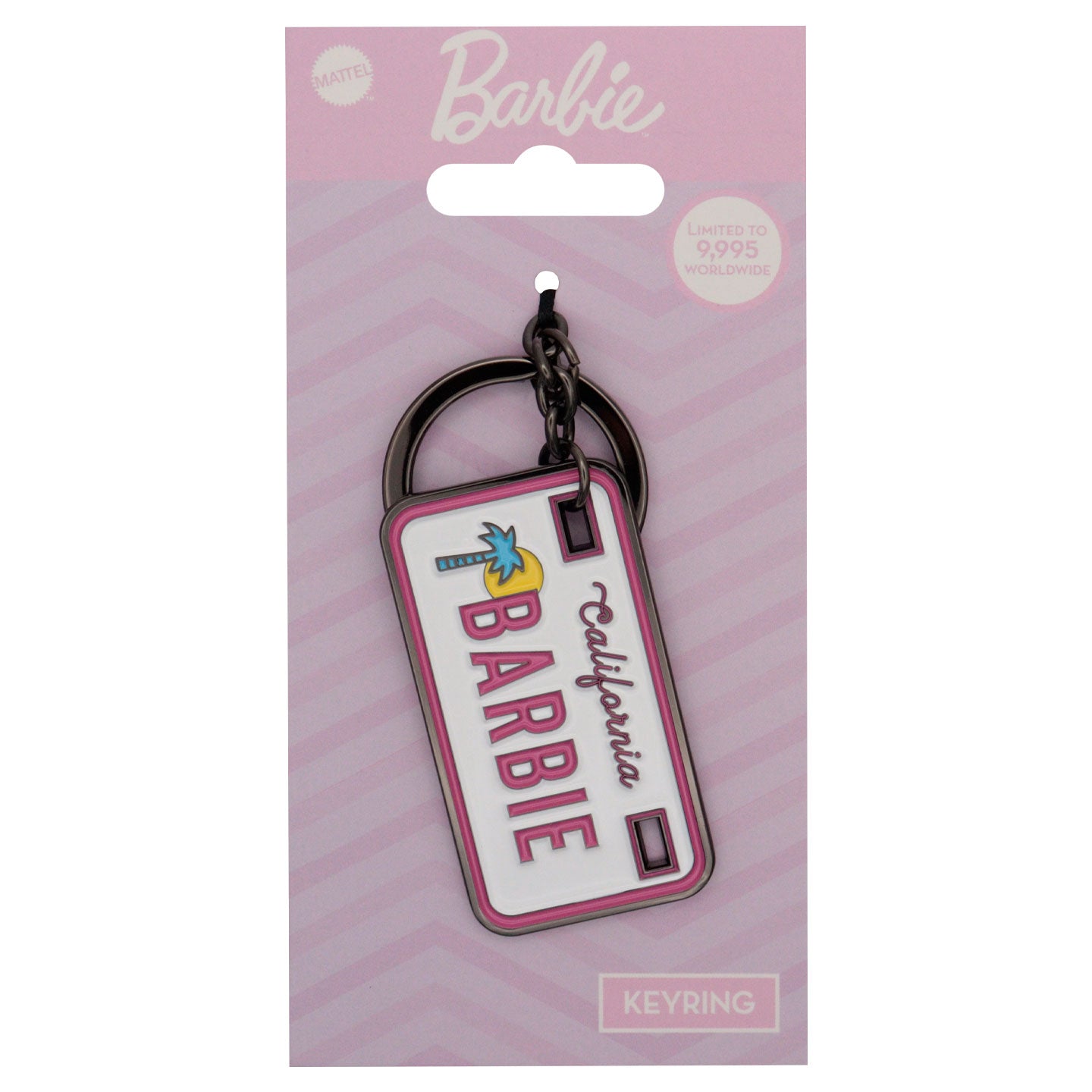 Barbie™ - Limited Edition License Plate Keyring