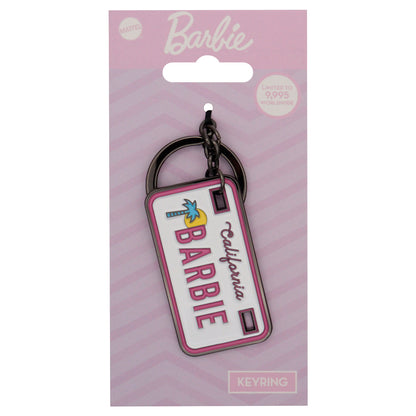 Barbie™ - Limited Edition License Plate Keyring