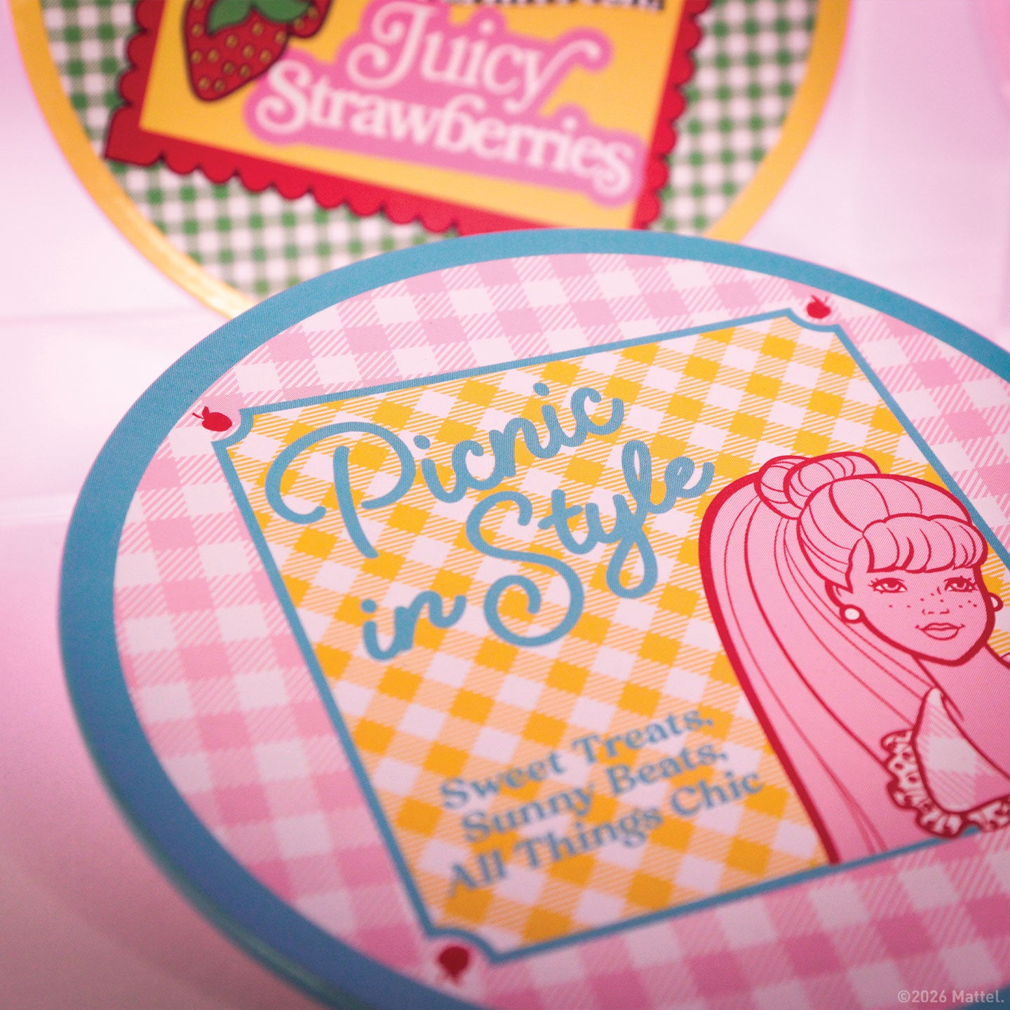 Barbie™ - Set of Four Printed Metal Coasters