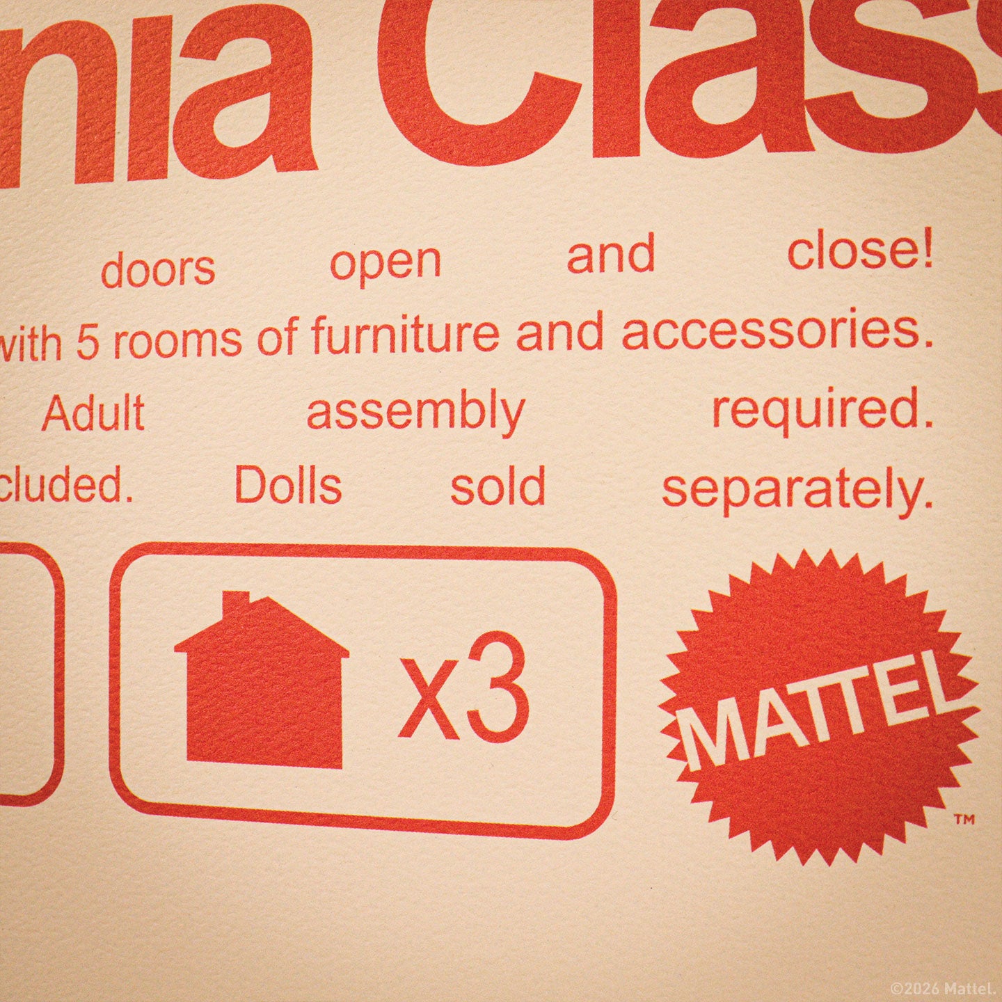 Barbie™ - Limited Edition California Classic DreamHouse™ Art Print