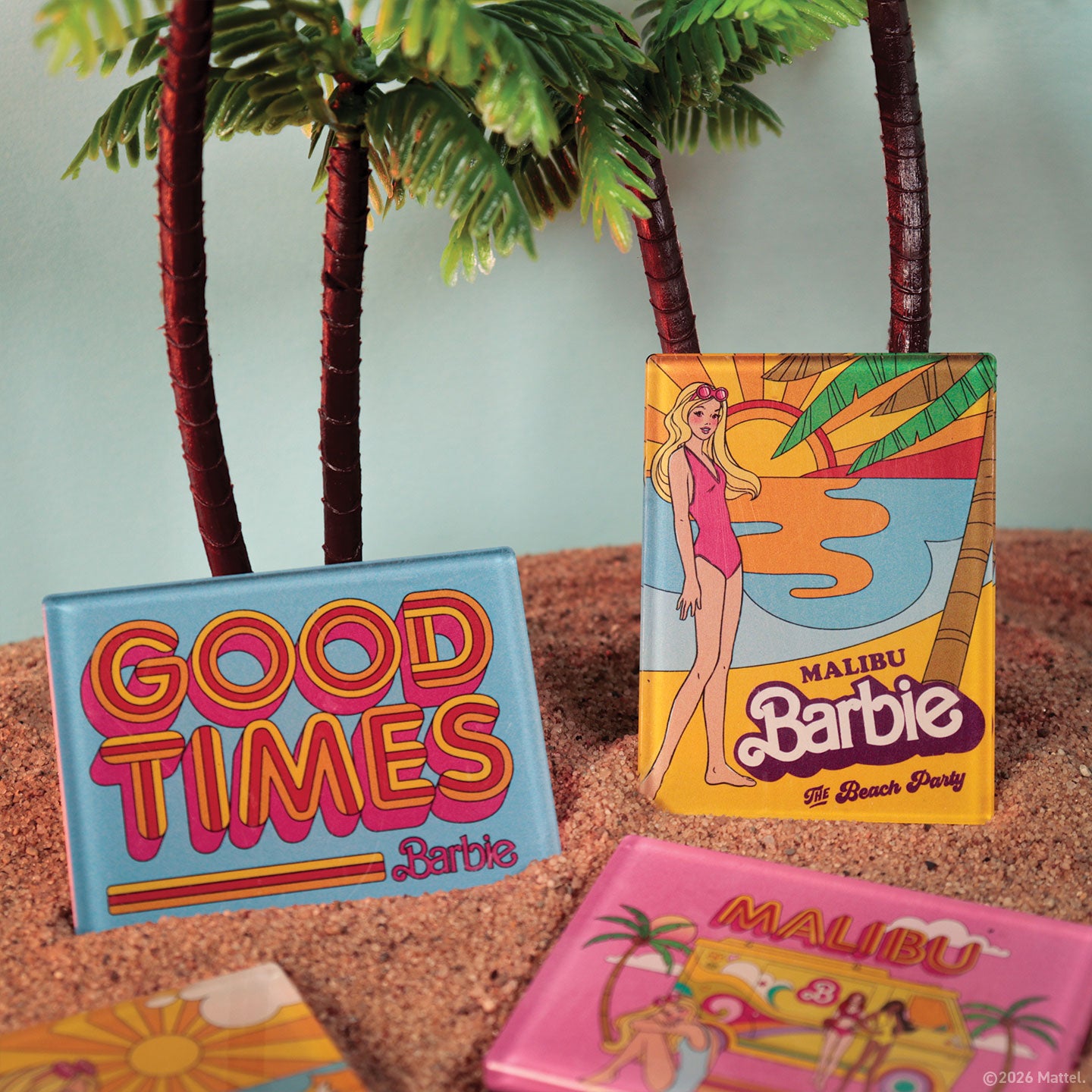 Barbie™ - Malibu Barbie Set of Four Magnets
