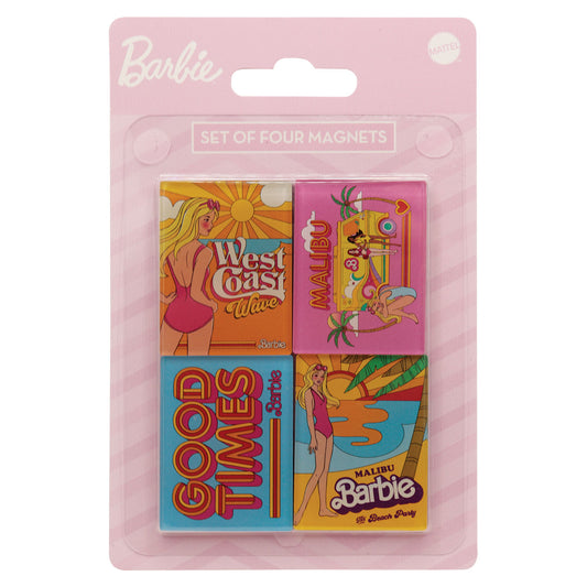 Barbie™ - Malibu Barbie Set of Four Magnets