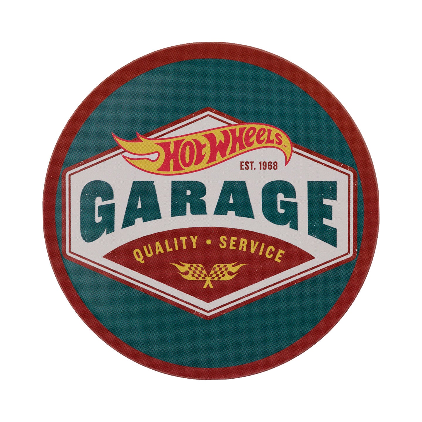 Hot Wheels™ - Set of Four Printed Metal Coasters