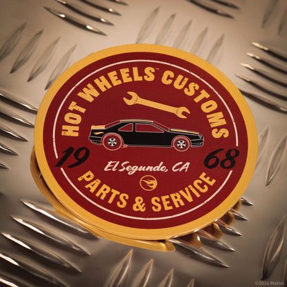 Hot Wheels™ - Set of Four Printed Metal Coasters