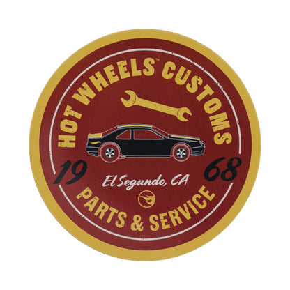 Hot Wheels™ - Set of Four Printed Metal Coasters