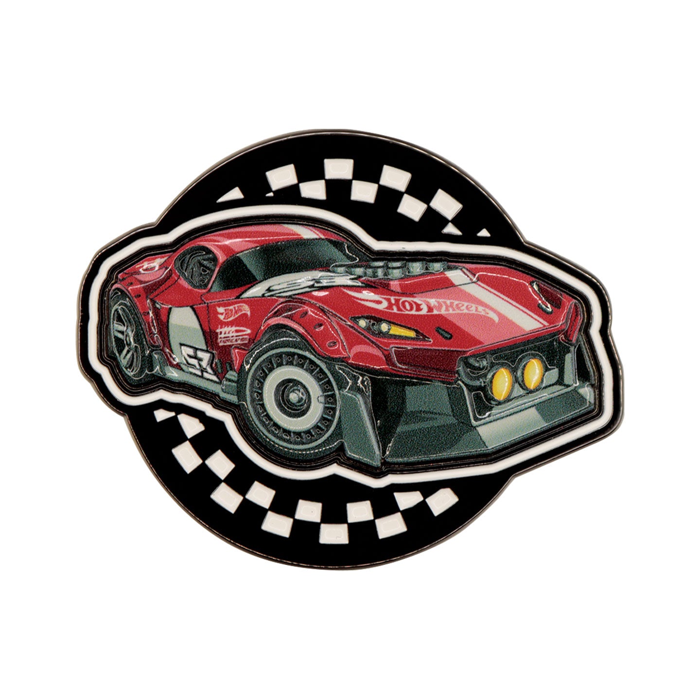Hot Wheels™ - Mystery Pin Badge CDU Containing 12 Blind Boxes