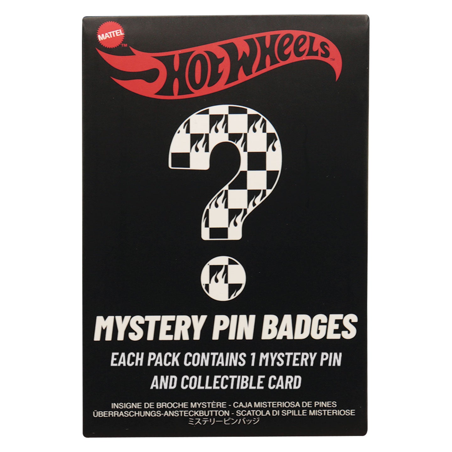 Hot Wheels™ - Mystery Pin Badge CDU Containing 12 Blind Boxes