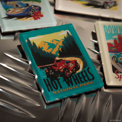 Hot Wheels™ - Set of Four Location Magnets