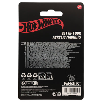 Hot Wheels™ - Set of Four Location Magnets