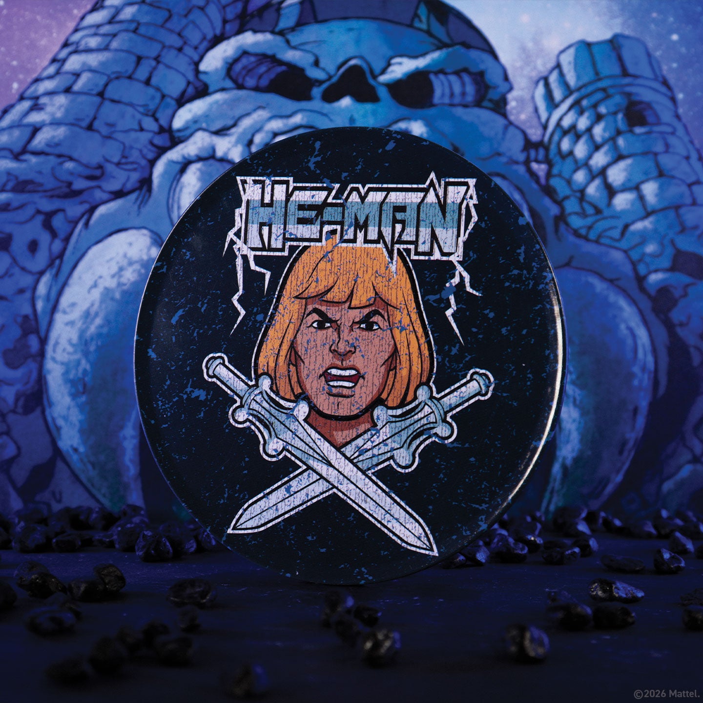 Masters of the Universe™ - Set of Four Printed Metal Coasters