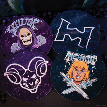Masters of the Universe™ - Set of Four Printed Metal Coasters