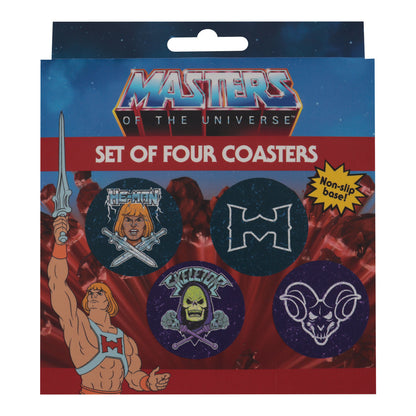 Masters of the Universe™ - Set of Four Printed Metal Coasters