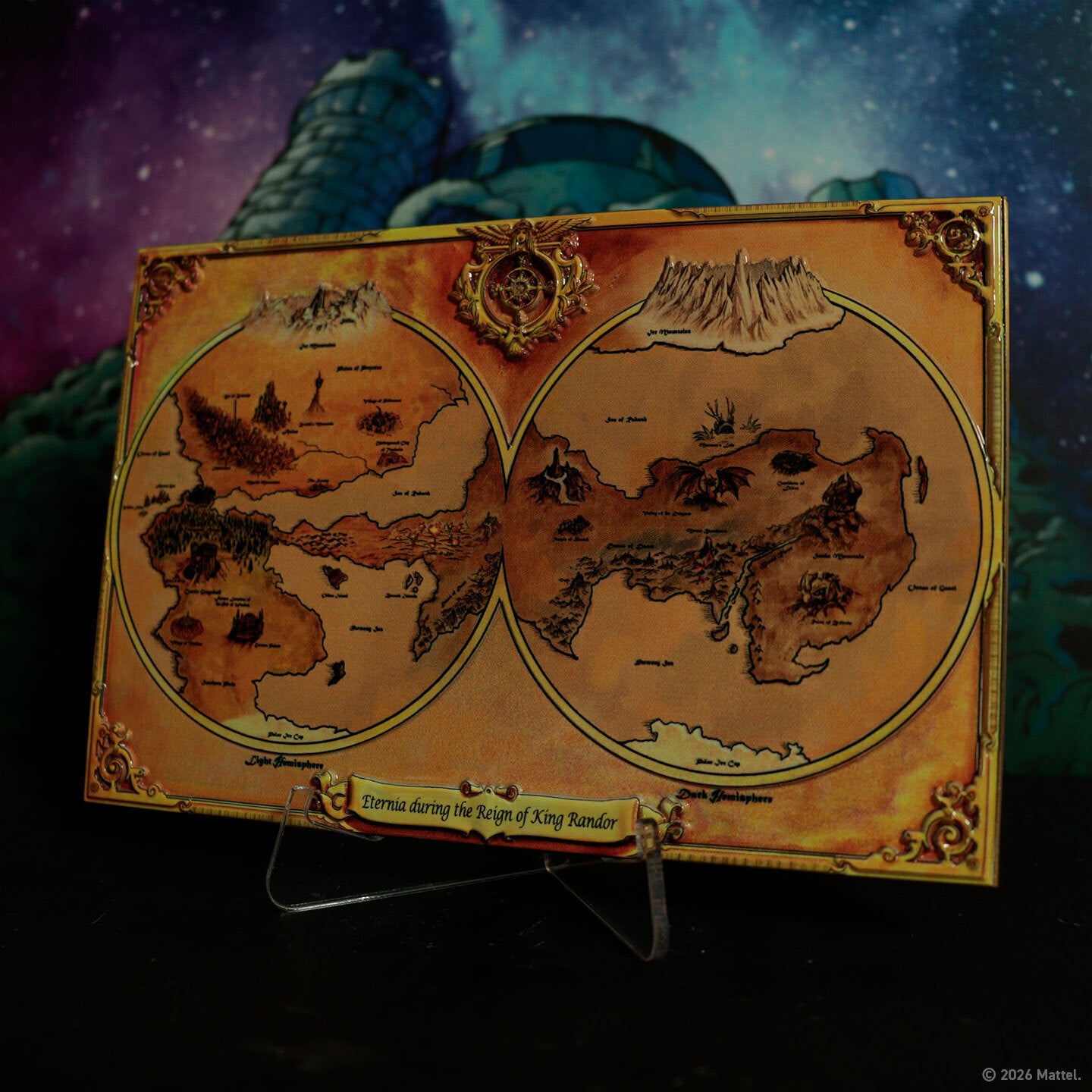 Masters of the Universe™ - Limited Edition Metal Map of Eternia