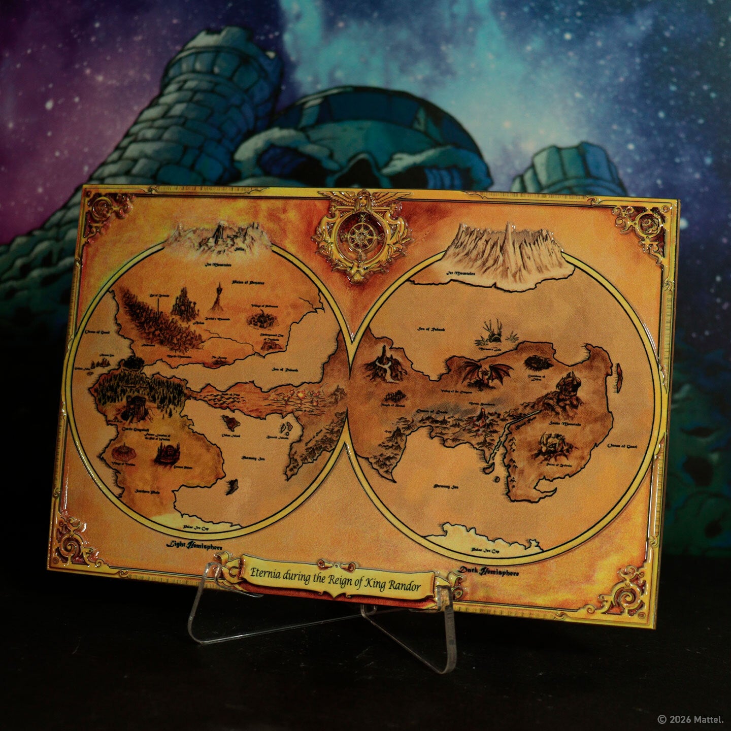 Masters of the Universe™ - Limited Edition Metal Map of Eternia