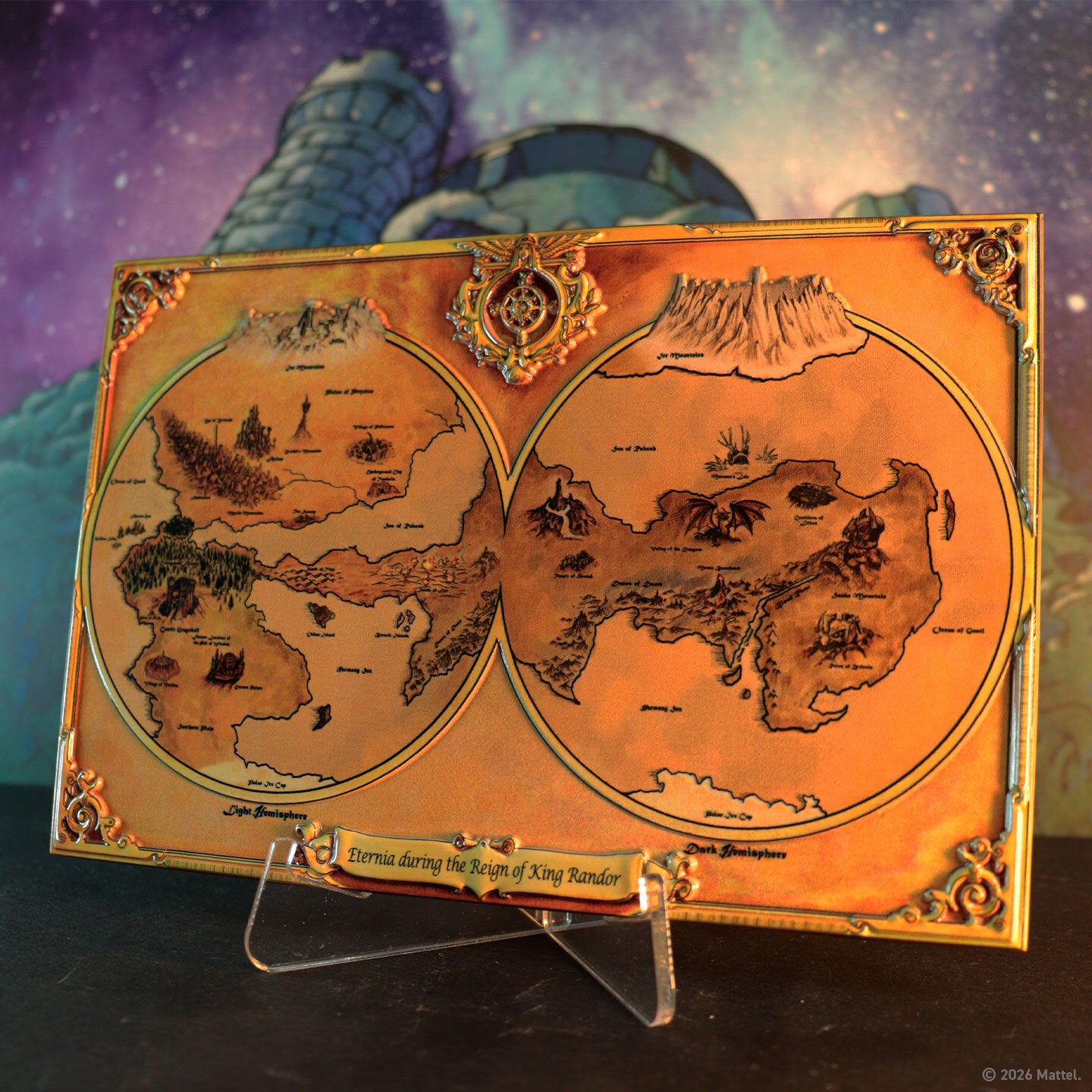 Masters of the Universe™ - Limited Edition Metal Map of Eternia