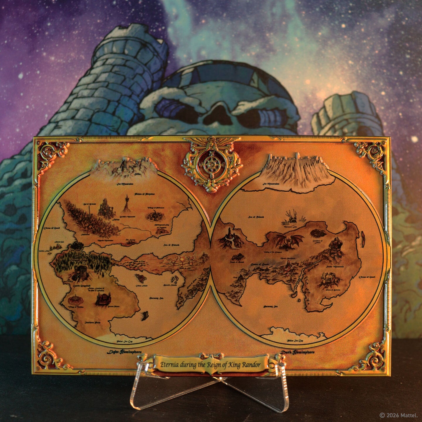 Masters of the Universe™ - Limited Edition Metal Map of Eternia