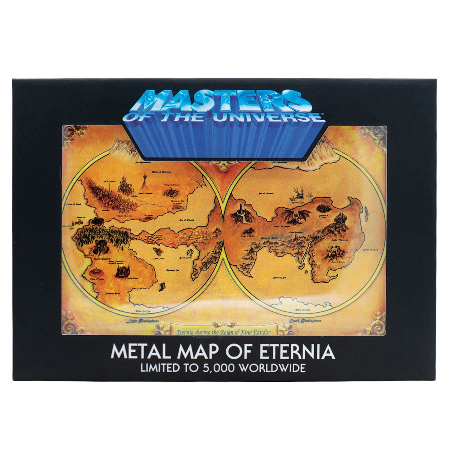 Masters of the Universe™ - Limited Edition Metal Map of Eternia
