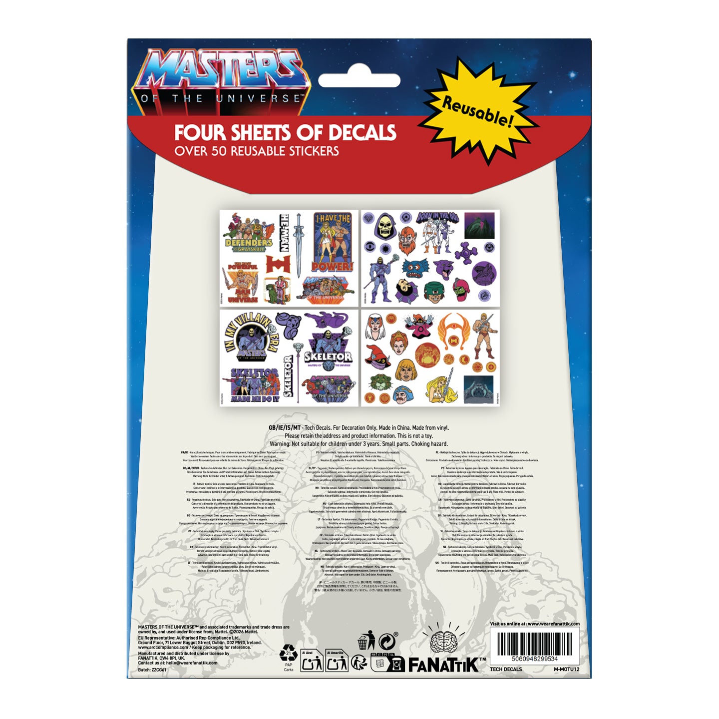 Masters of the Universe™ - Tech Decals