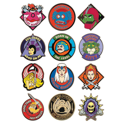 Masters of the Universe™ - Mystery Pin Badge CDU Containing 12 Blind Boxes