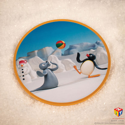 Pingu™ - Set of Four Printed Metal Coasters