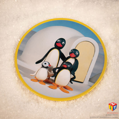 Pingu™ - Set of Four Printed Metal Coasters