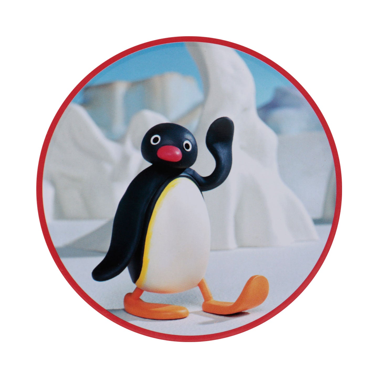 Pingu™ - Set of Four Printed Metal Coasters