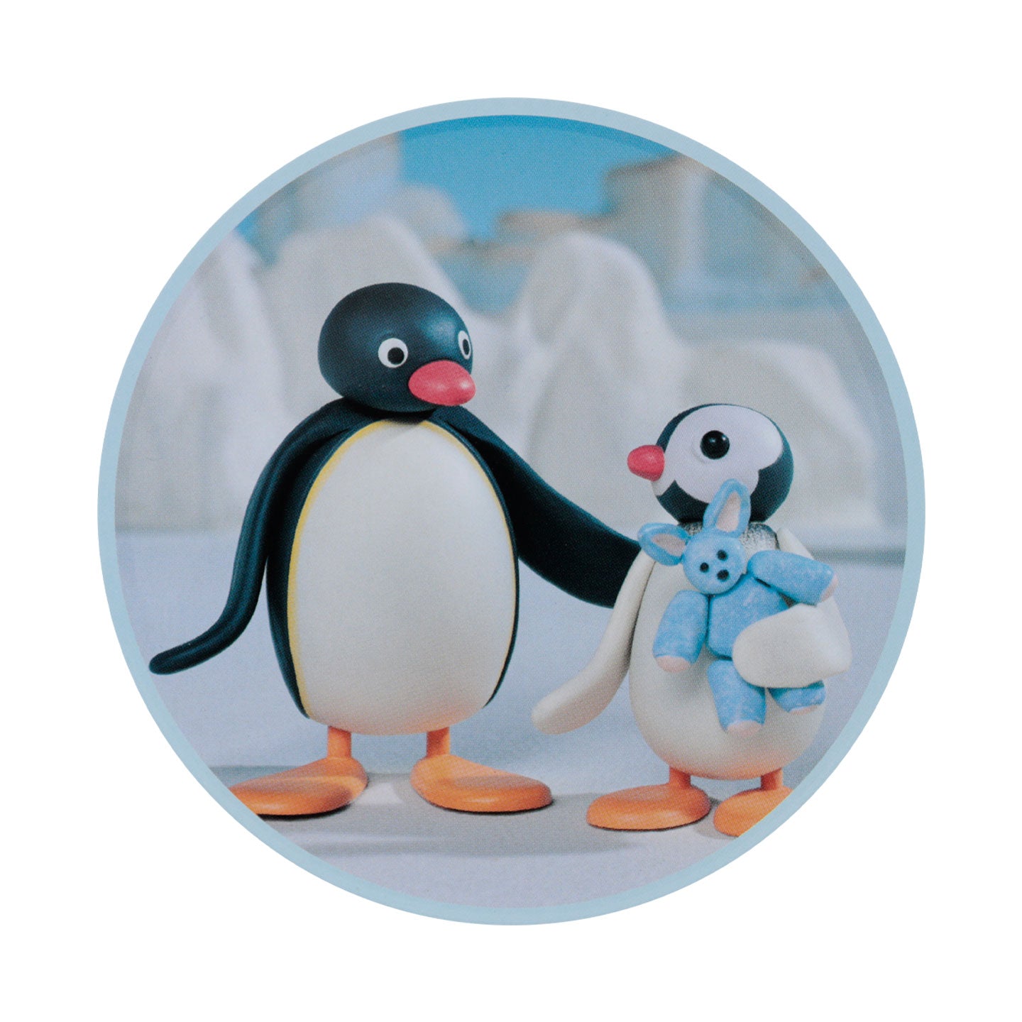 Pingu™ - Set of Four Printed Metal Coasters