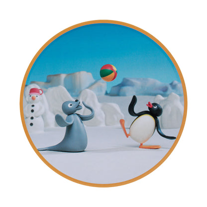 Pingu™ - Set of Four Printed Metal Coasters