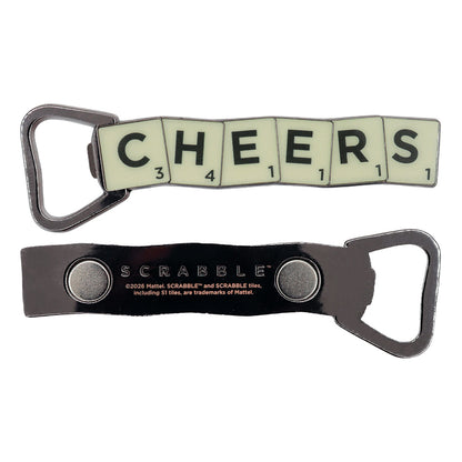 Scrabble™ - Magnetic CHEERS Bottle Opener