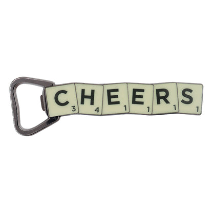 Scrabble™ - Magnetic CHEERS Bottle Opener