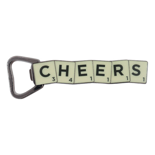 Scrabble™ - Magnetic CHEERS Bottle Opener