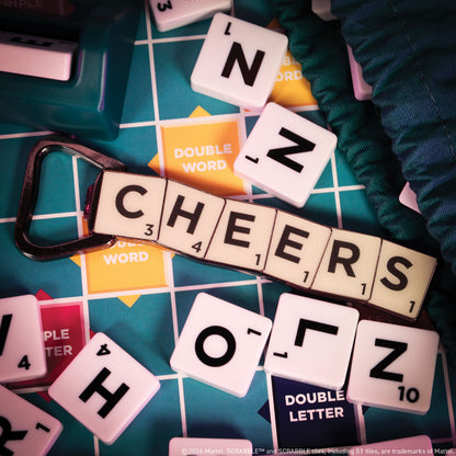 Scrabble™ - Magnetic CHEERS Bottle Opener
