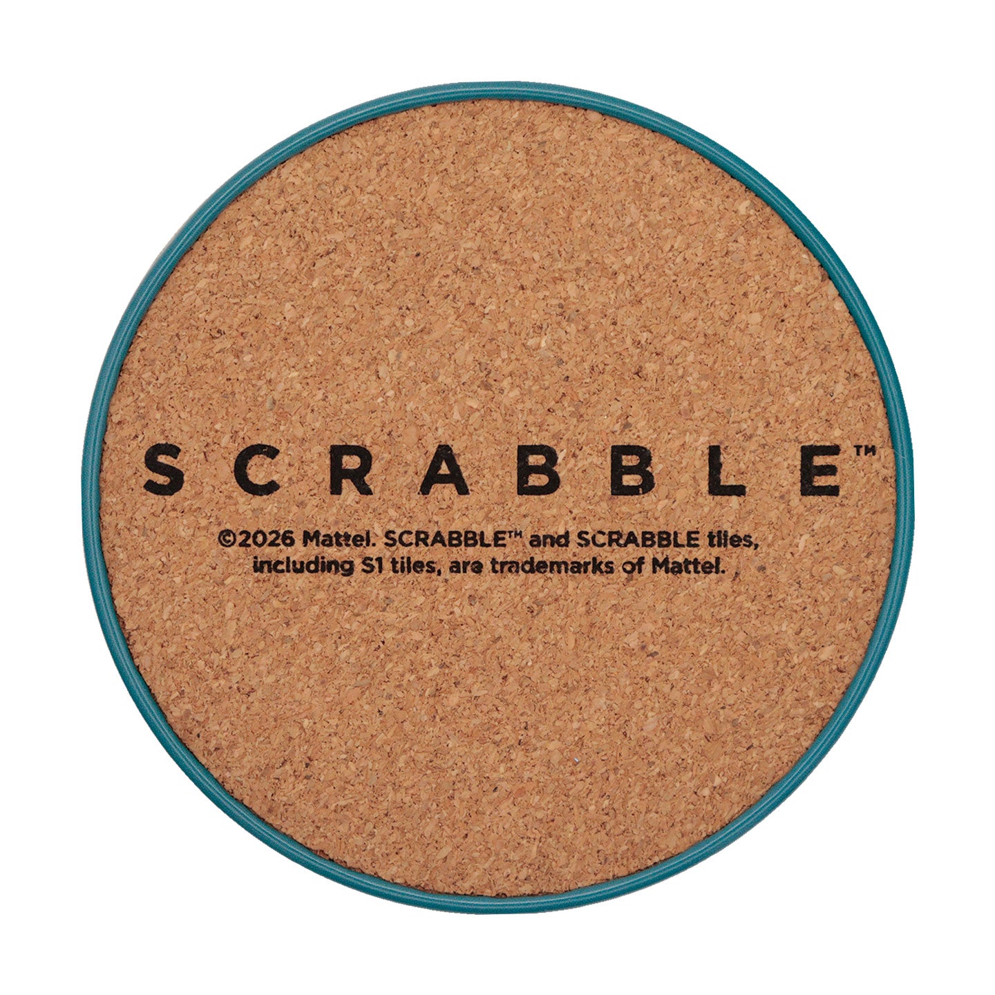 Scrabble™ - Set of Four Printed Metal Coasters