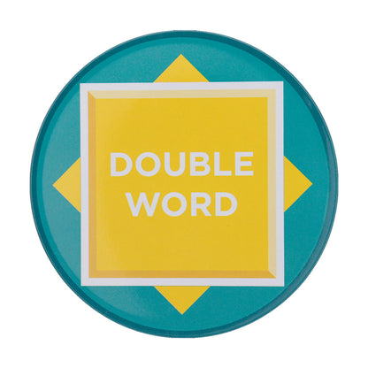 Scrabble™ - Set of Four Printed Metal Coasters