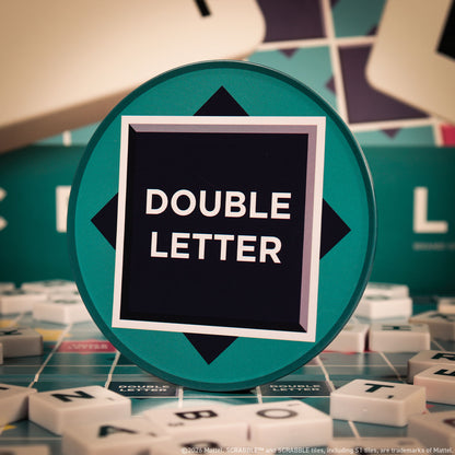 Scrabble™ - Set of Four Printed Metal Coasters