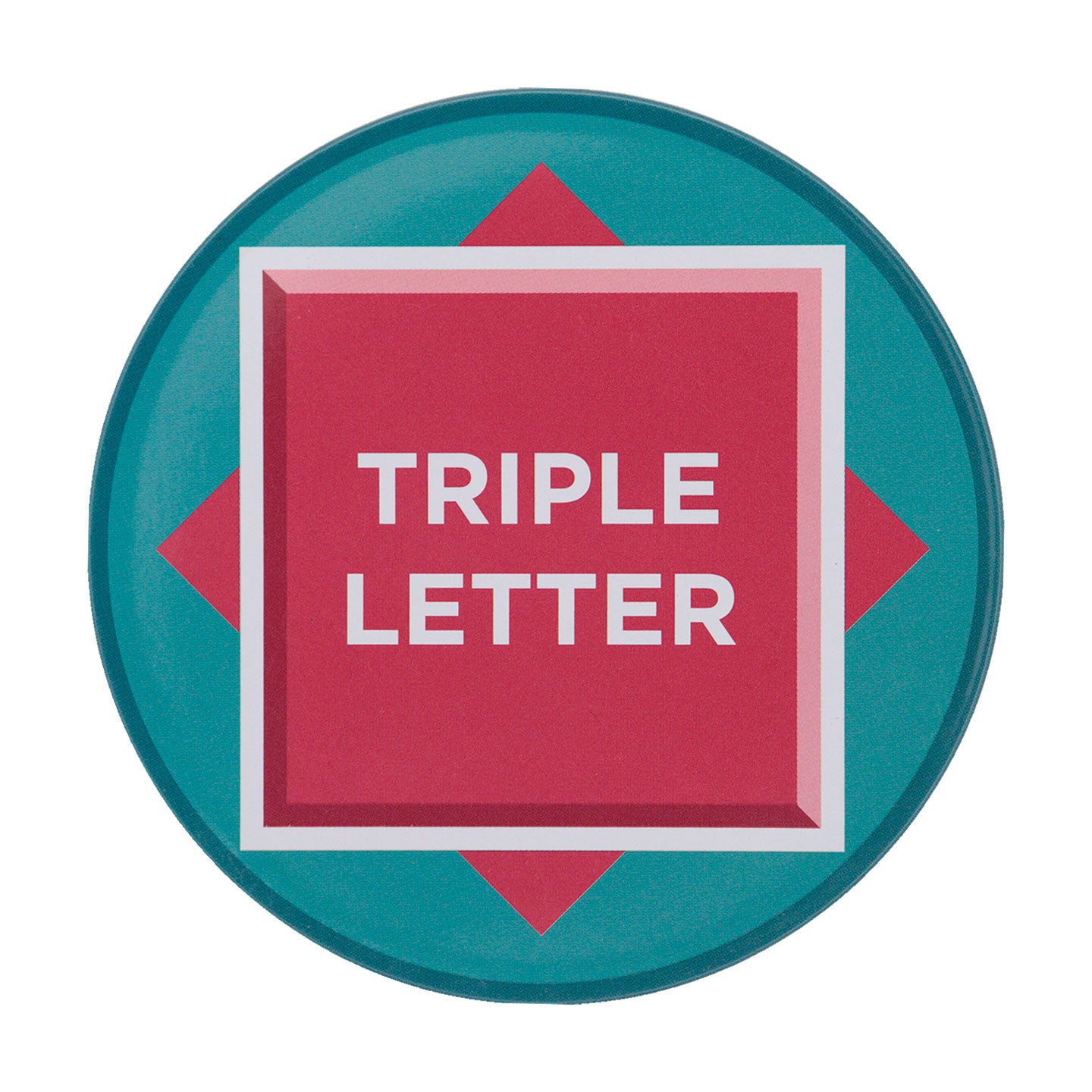 Scrabble™ - Set of Four Printed Metal Coasters