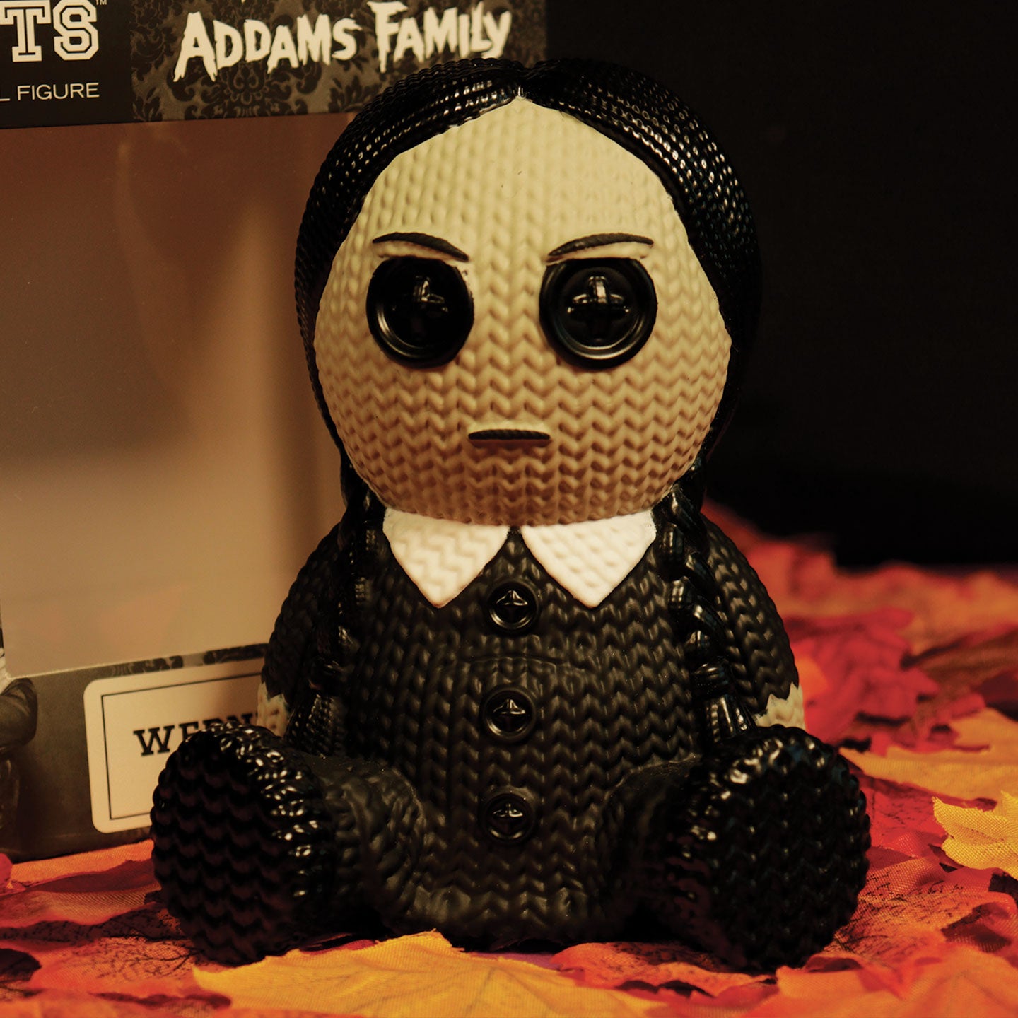 Wednesday Addams Collectible Vinyl Figure from Handmade By Robots