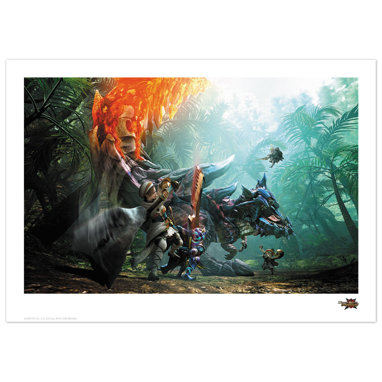 Monster Hunter Limited Edition Art Print