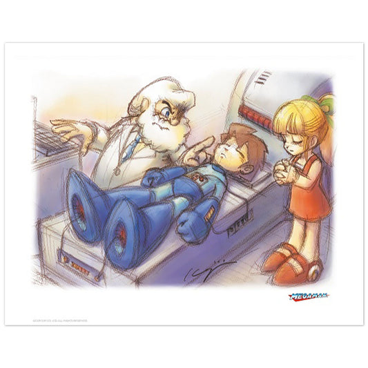 Megaman Limited Edition Art Print