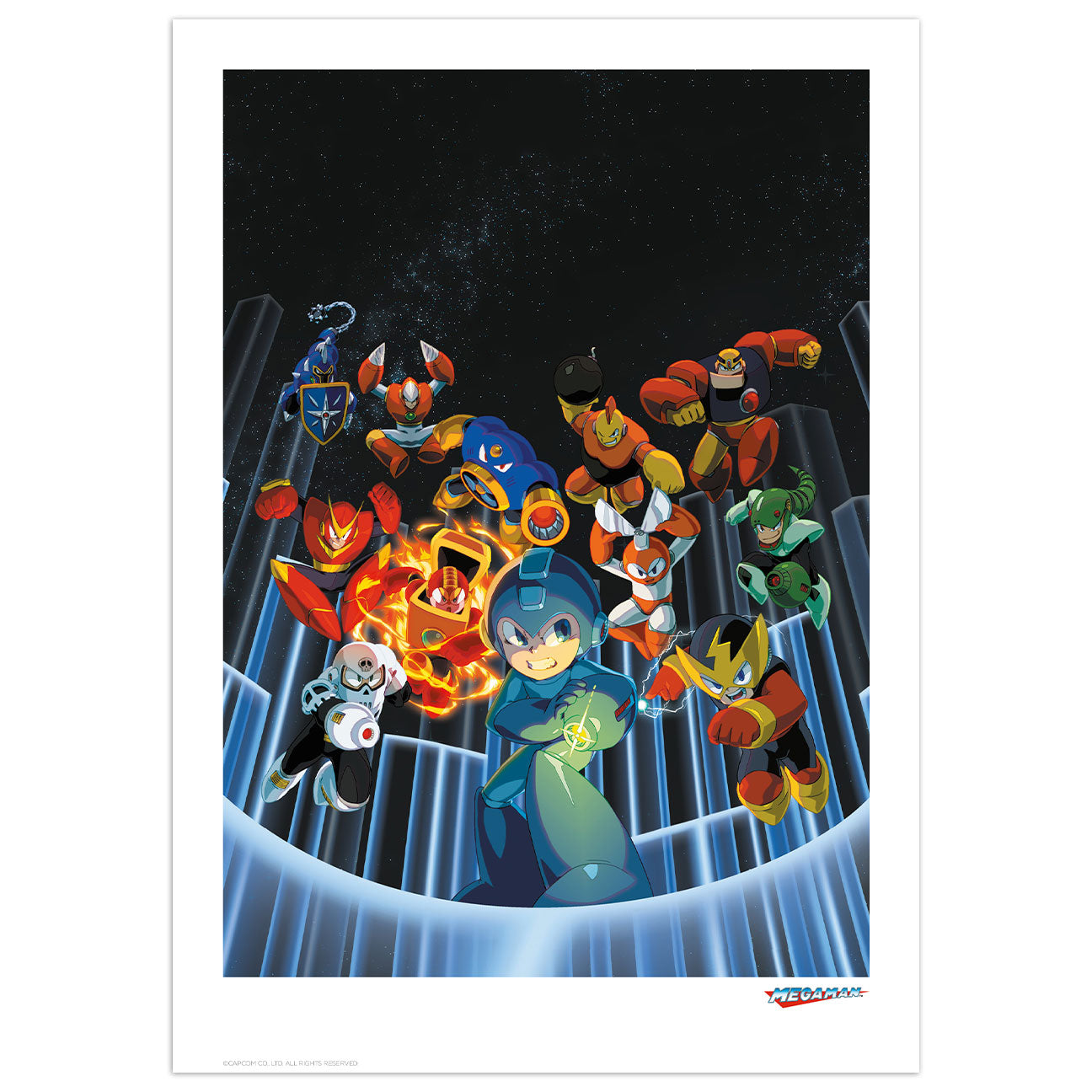 Megaman Limited Edition Art Print