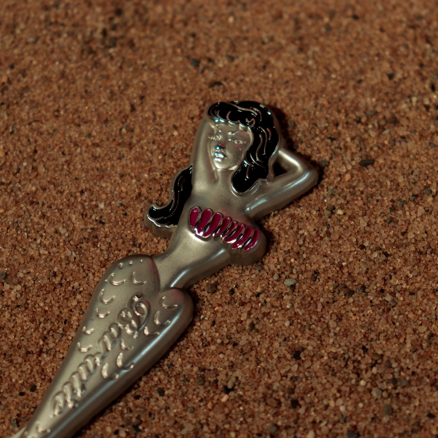 One Piece Baratie Mermaid Bottle Opener Close Up Lifestyle