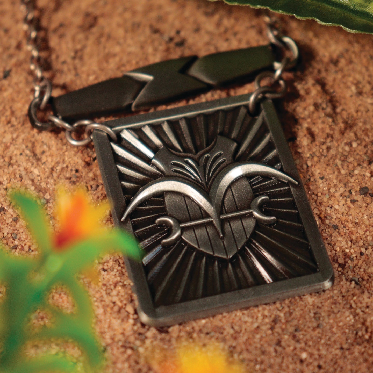 One Piece Limited Edition Garp's Cloak Fastening Necklace Lifestyle Close Up