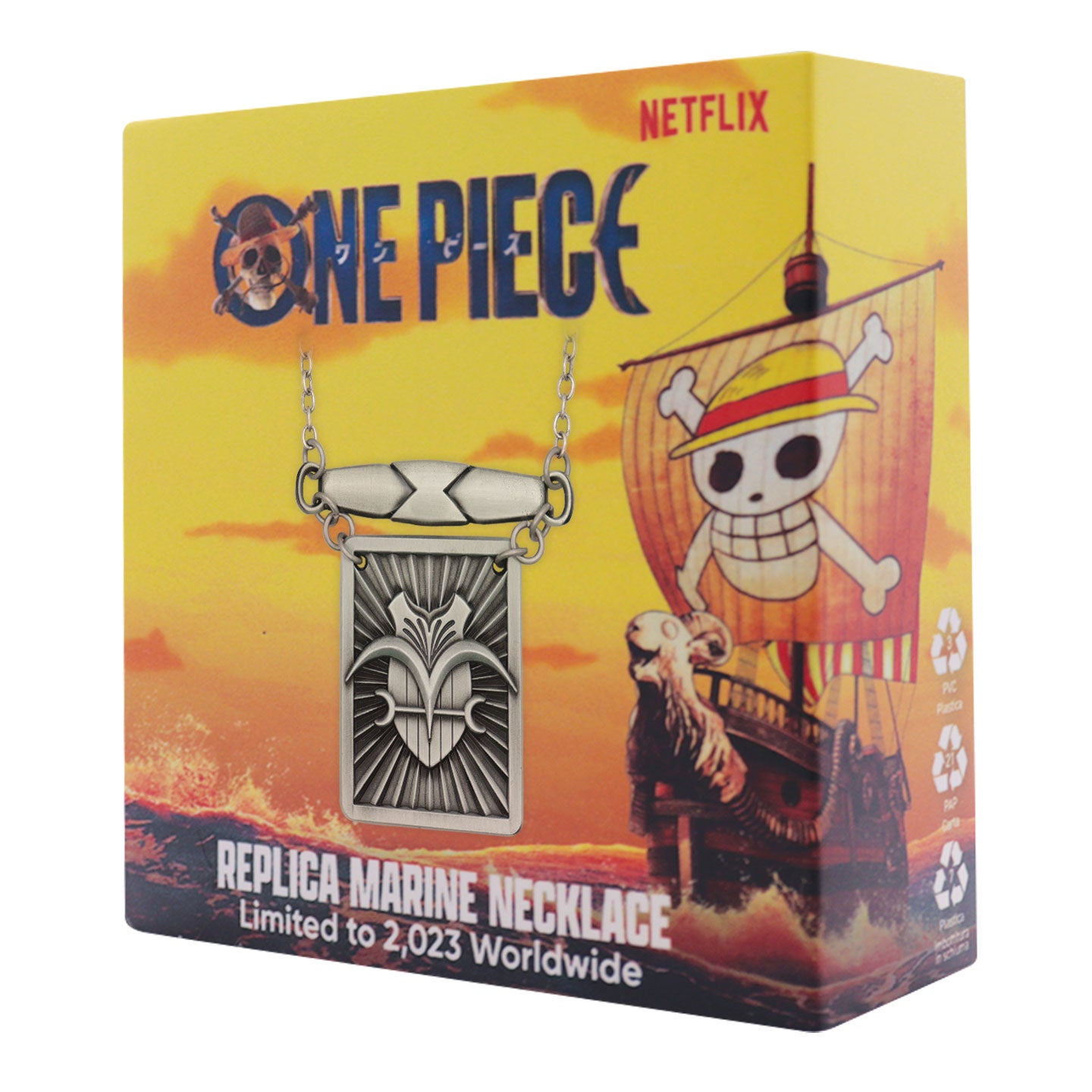 One Piece Limited Edition Garp's Cloak Fastening Necklace