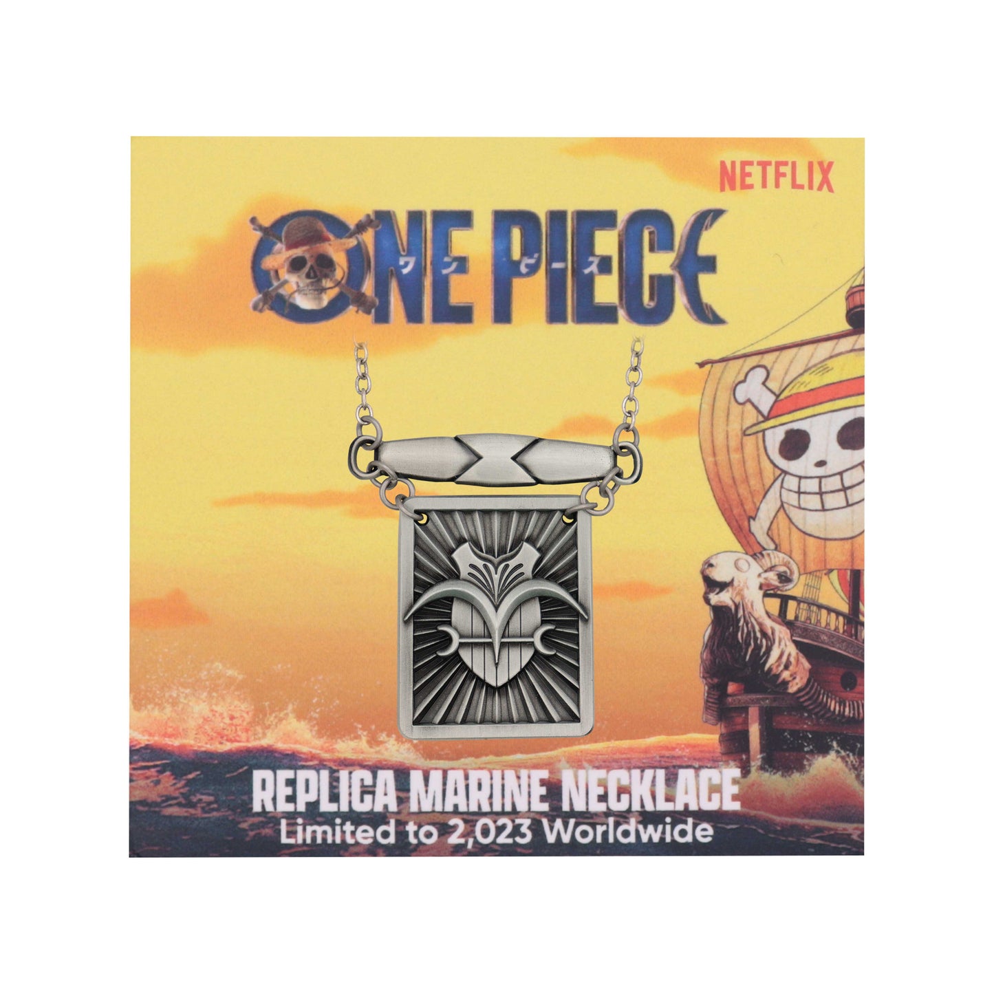 One Piece Limited Edition Garp's Cloak Fastening Necklace