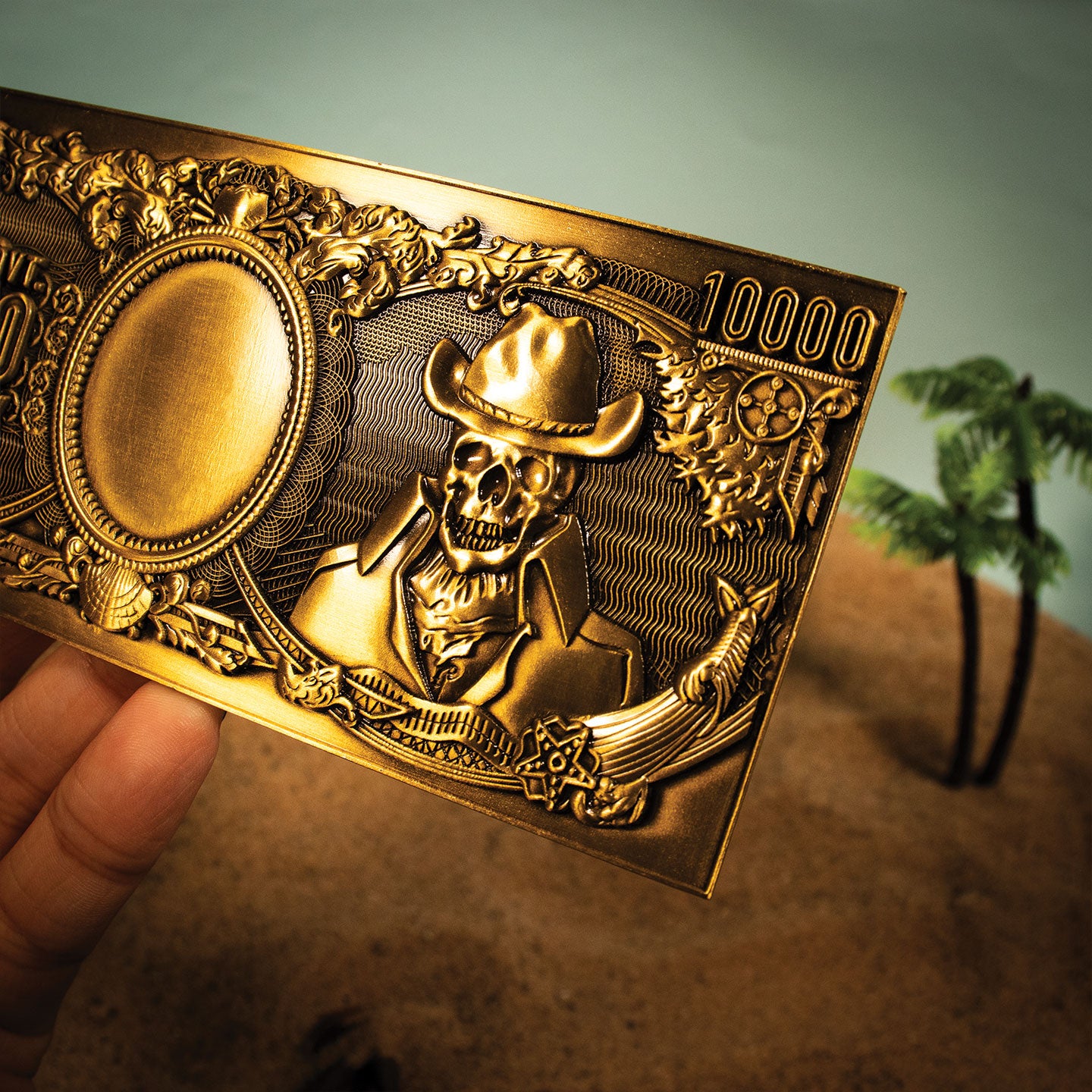 One Piece - 10,000 World Berry Metal Replica Banknote