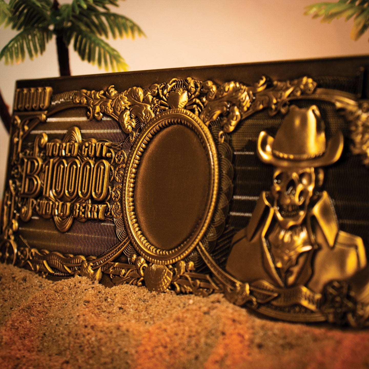 One Piece - 10,000 World Berry Metal Replica Banknote