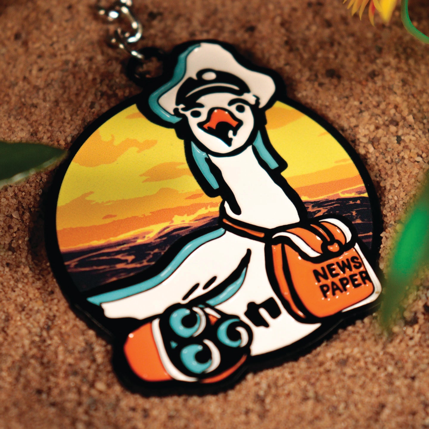 One Piece News Coo Keyring Lifestyle Angle
