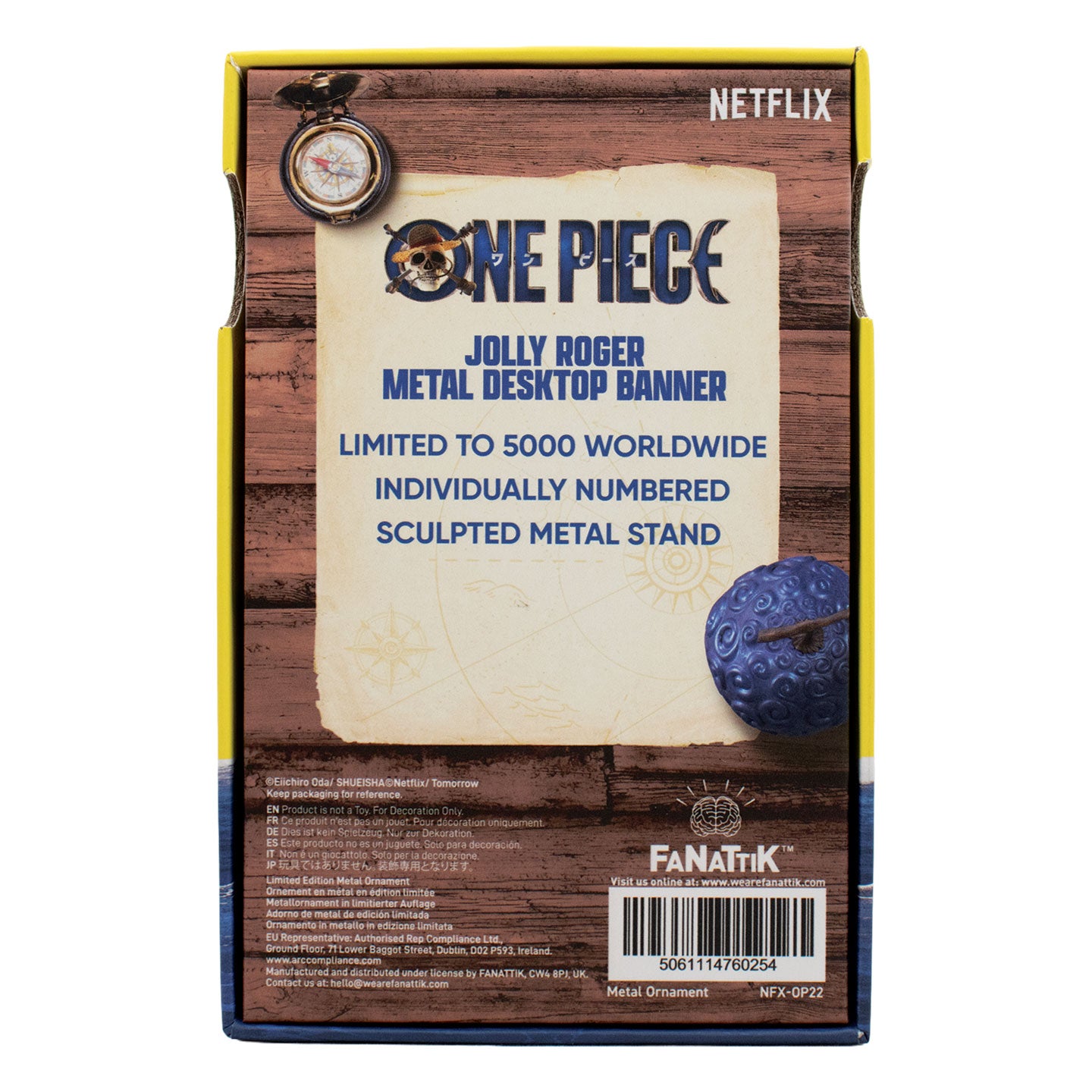 One Piece - Straw Hat Pirates Metal Banner